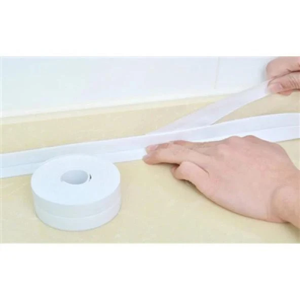 BEYAZ Su Sızdırmaz Lavabo Kenar Bandı (KUTUSUZ)(3.2m) ürün görseli 1