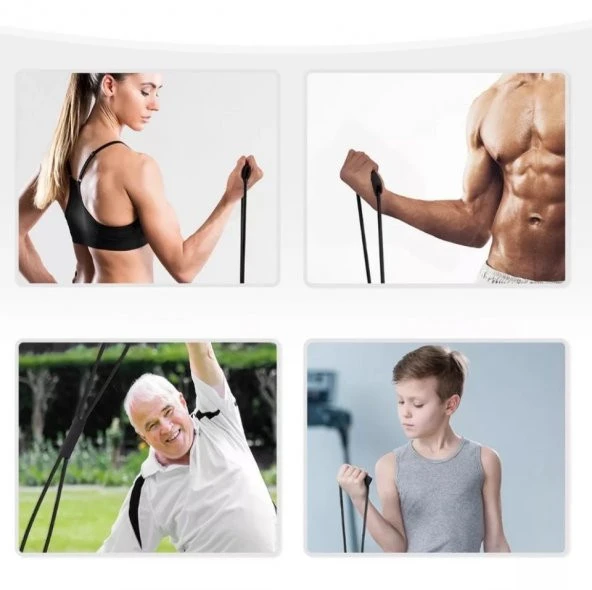 Pilates Egzersiz Direnç Lastiği - Resim 3