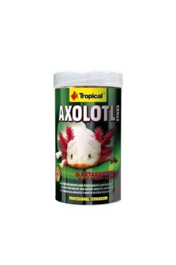 Tropical Axolotl Sticks 250ml 135gr Skt: 01/2029 ürün görseli 1