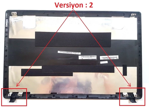 Lenovo G585E Lcd Cover Kapak Siyah V2 ürün görseli 1