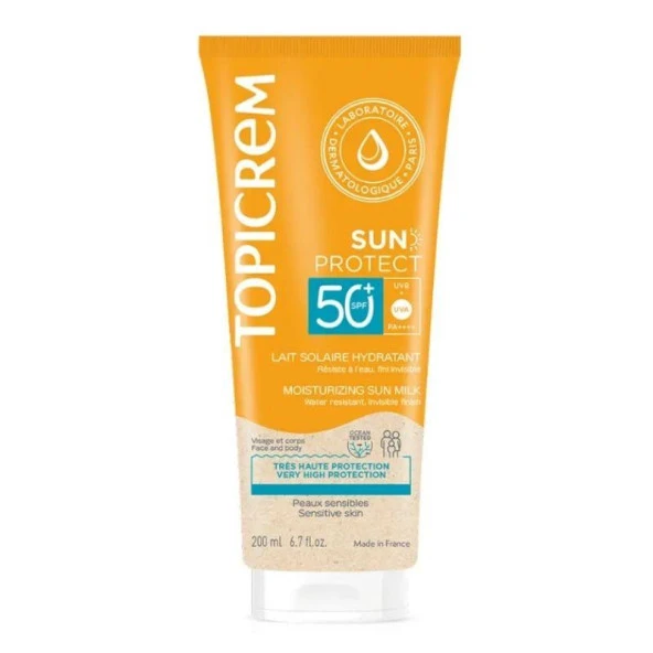 Topicrem Sun Protect Moisturizing Milk SPF50 200 ml ürün görseli 1