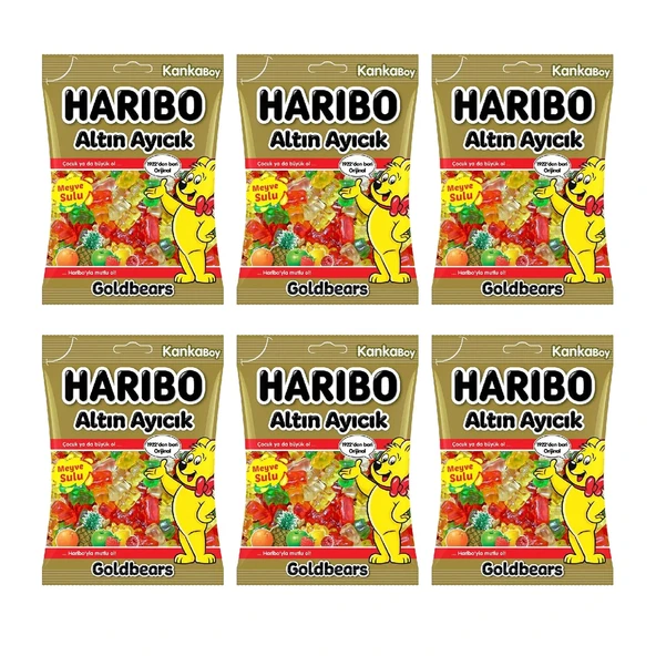 Haribo Altın Ayıcık 80 gr x 6 Adet ürün görseli 1