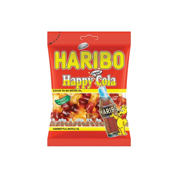 Haribo Happy-Cola 80 gr x 6 Adet - Resim 3