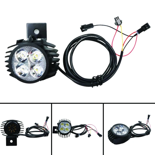Elektrikli Scooter Ön LED Far M4 Pro - Resim 2