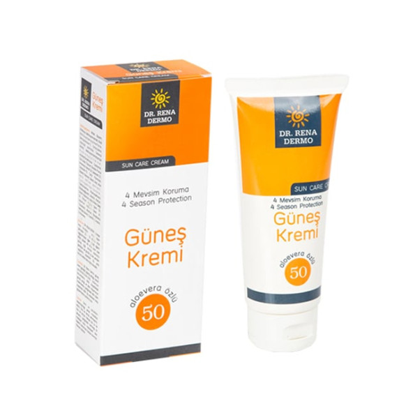 DR.RENA GUNES KREMI ALOEVERA OZLU 50 FKT 100 ML X 2 ADET ürün görseli 1