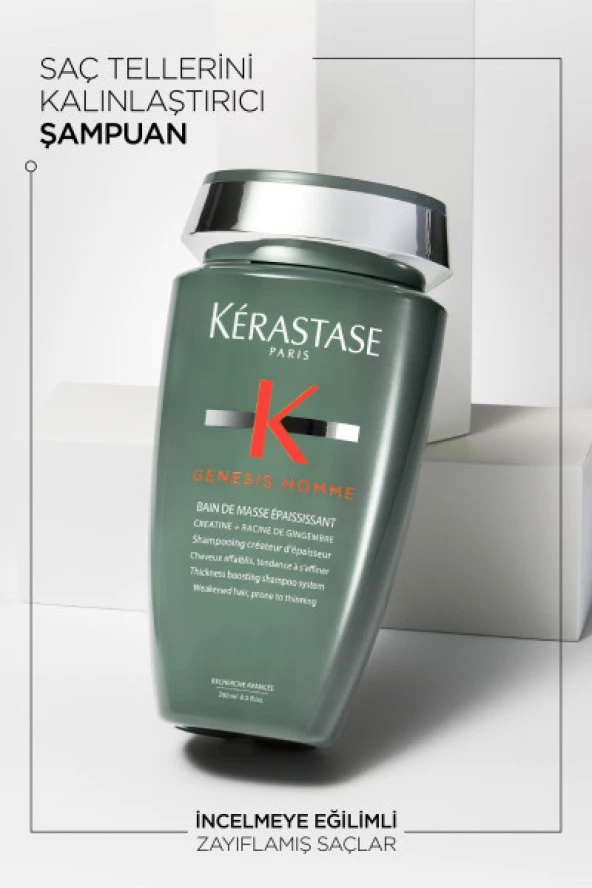 Genesis HOMME Bain de Masse  250ml - Resim 7