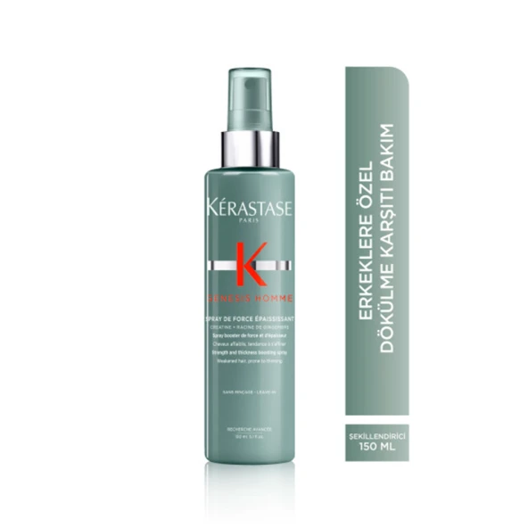 Genesis HOMME Booster Sprey 150ml ürün görseli 1
