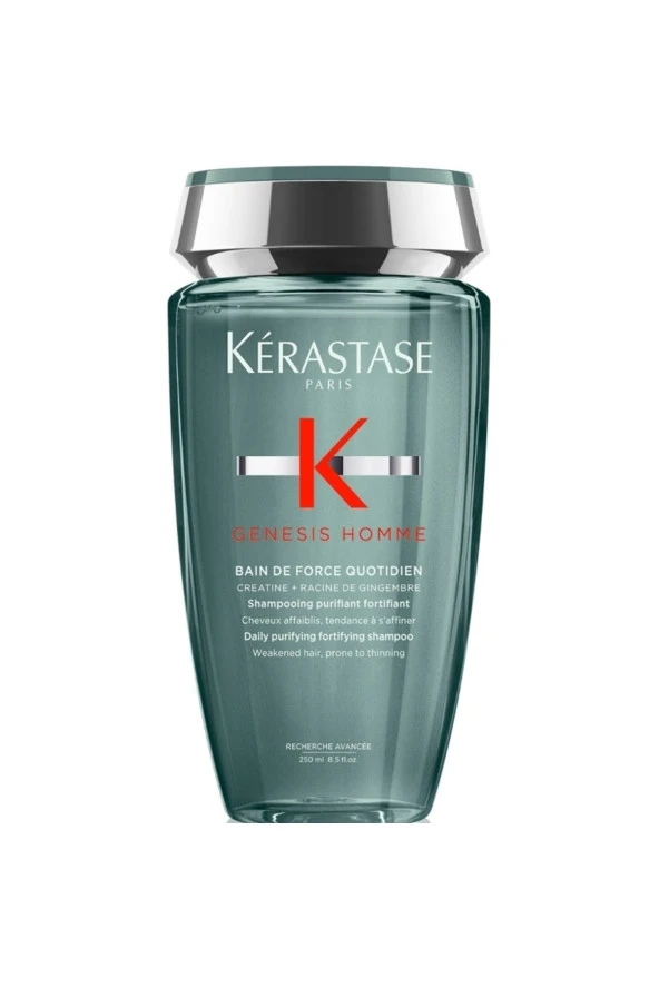Genesis Homme Bain Force Quotidien 250 ml ürün görseli 1