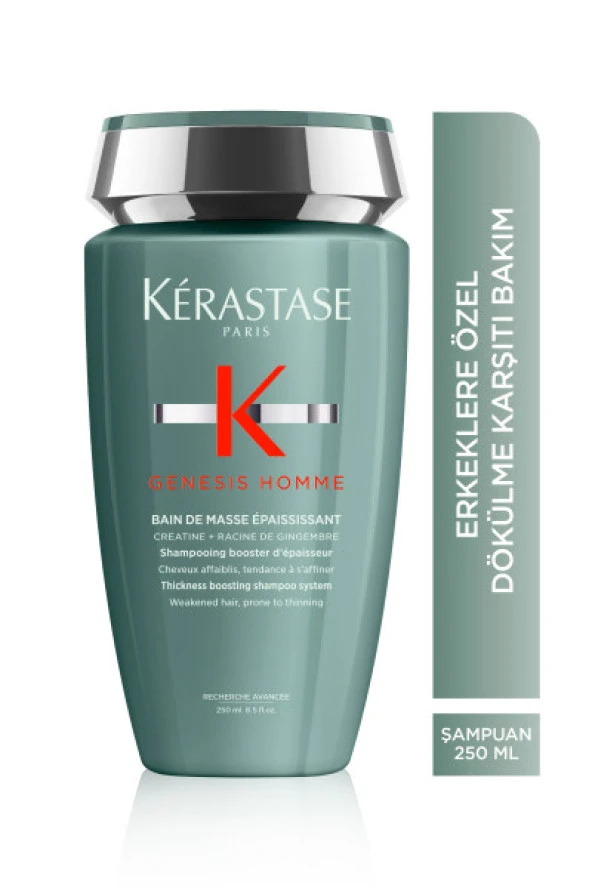 Genesis HOMME Bain de Masse  250ml - Resim 8