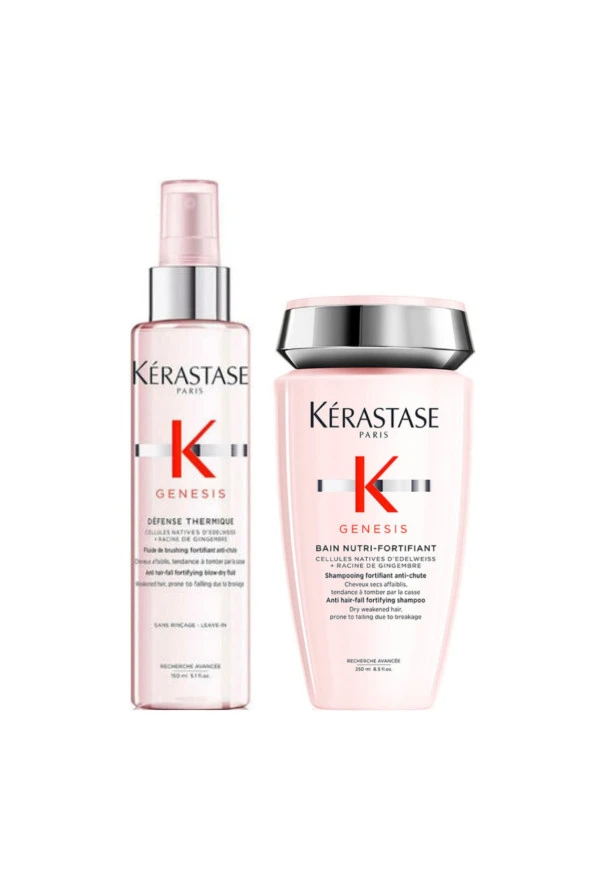 Genesis Defense Thermique Sprey 150ml + Bain Nutri-fortifiant Şampuan 250ml ürün görseli 1