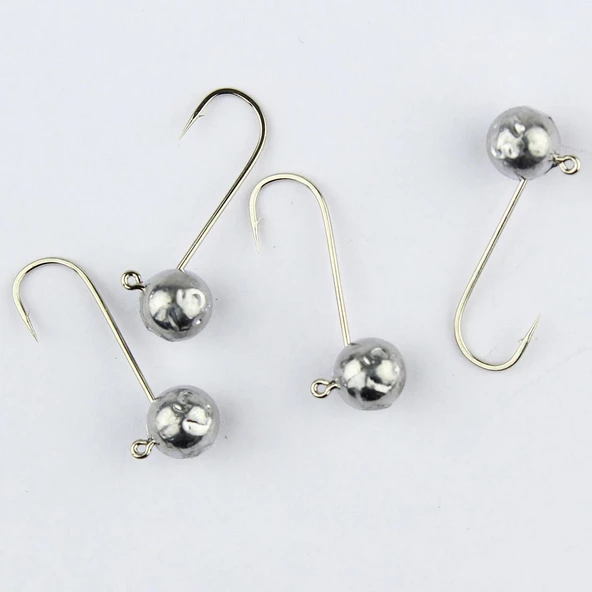 River Top kafa 4 Adet Jig Head  1.8 GR - Resim 2