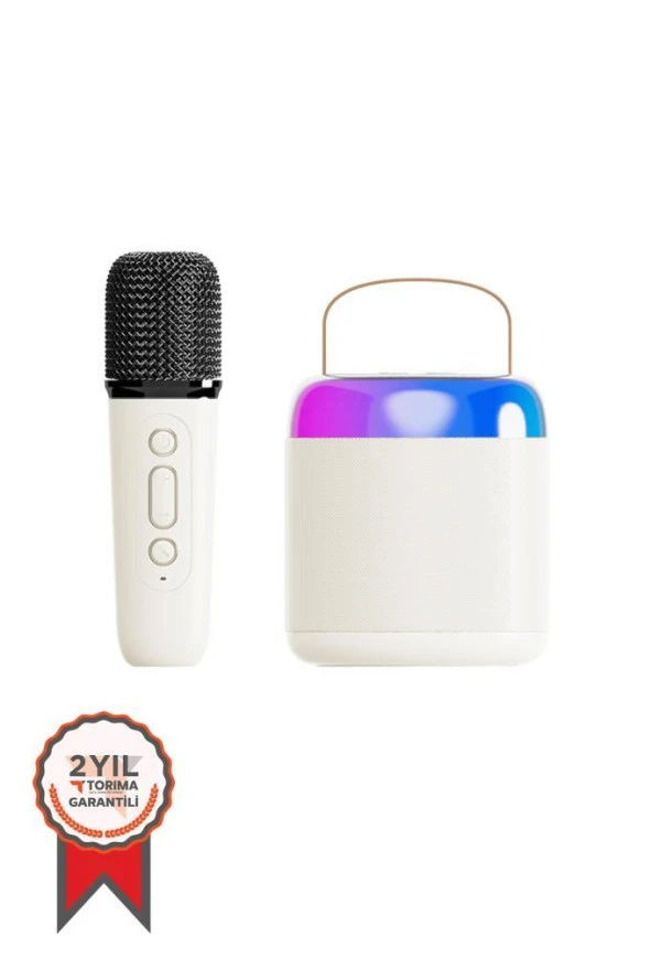 Torima K12 Taşınabilir Kablosuz Bluetooth Hoparlör Beyaz ürün görseli 1