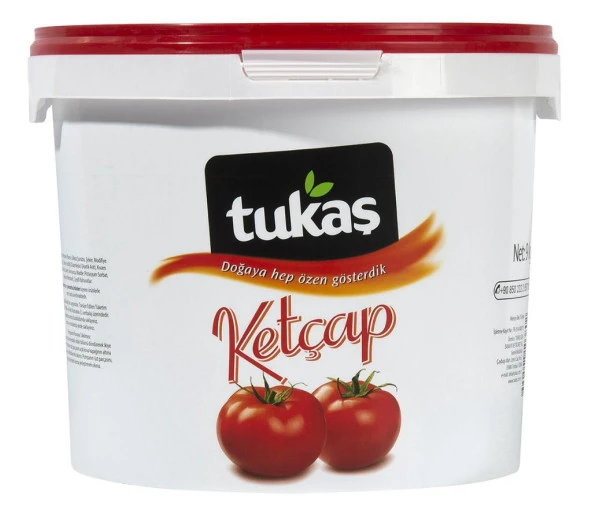 Tukaş 9 kg Kova Ketçap ürün görseli 1