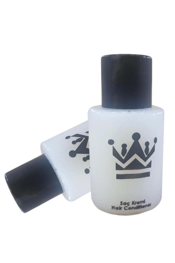 PRİVATE 100 Adet Saç Kremi Standart Otel Tipi Mini 30 Ml Silindir Şişe Tek Kullanımlık Kullan At ürün görseli 1