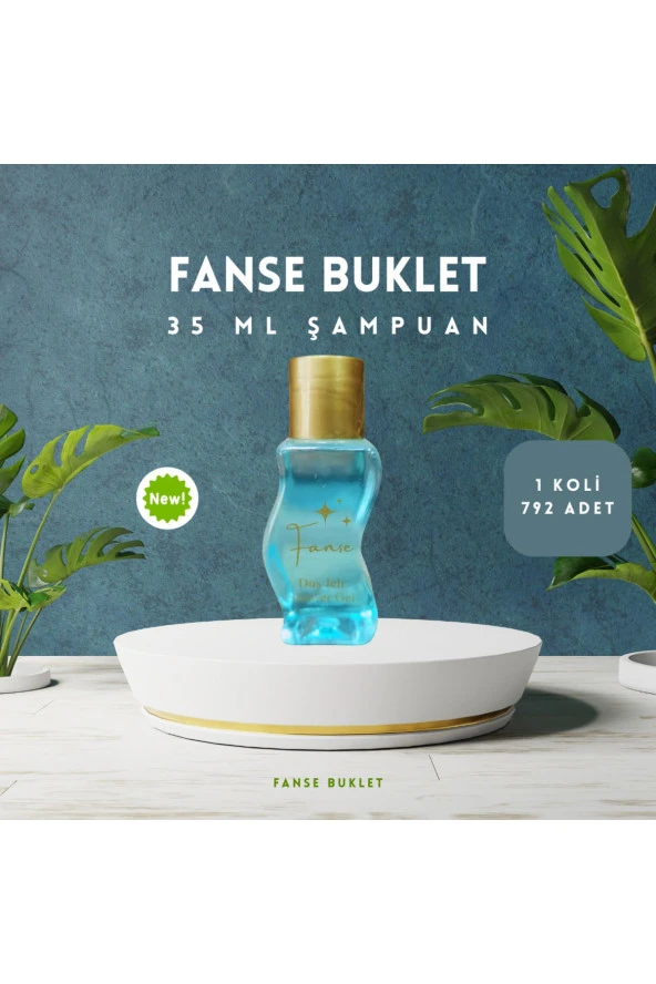 Fanse Otel Temizlik Medikal Malzemeleri TEK KULLANIMLIK OTEL BUKLET DUŞ JELİ S ŞİSE 792 ADET 35 ML ürün görseli 1