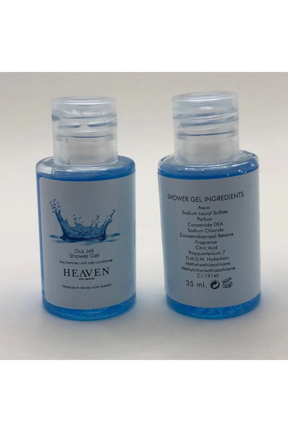 Heaven Buklet Otel Tipi 35 Ml Duş Jeli - 200 Adet ürün görseli 1