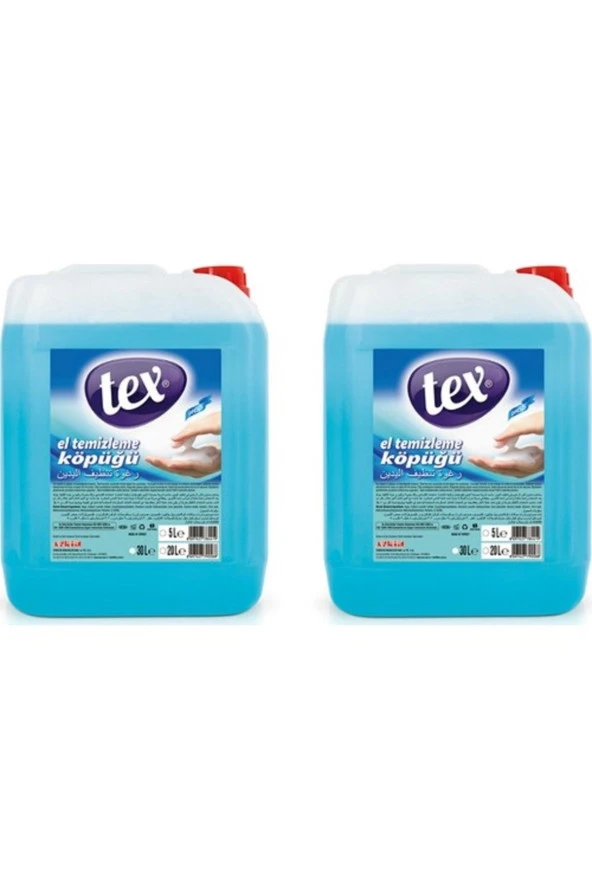 Tex Sıvı Köpük Sabun 5 lt 2 Adet ürün görseli 1