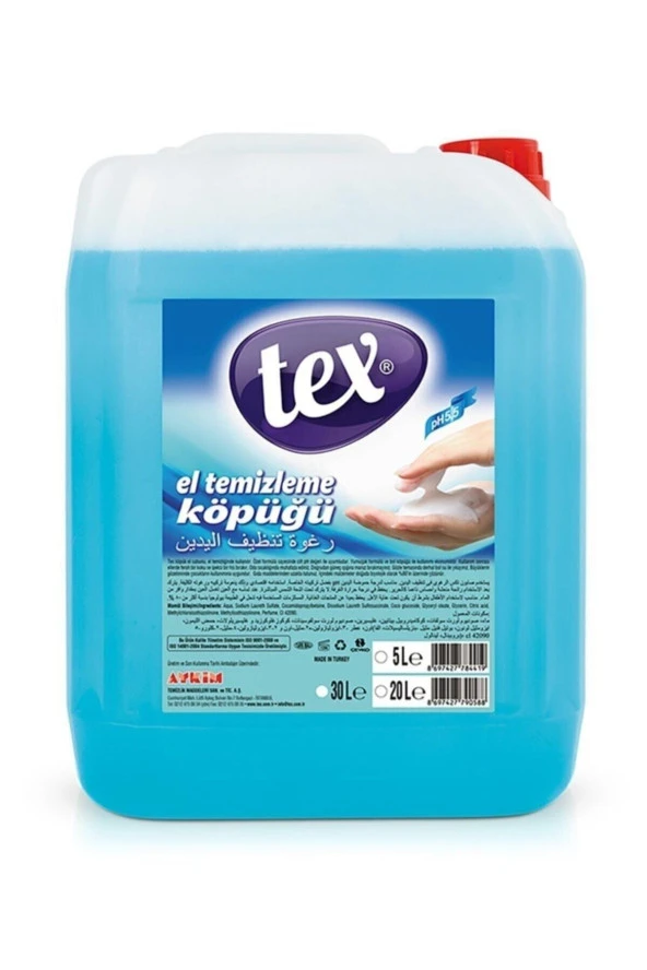 Tex Köpük Sabun 5 Lt ürün görseli 1