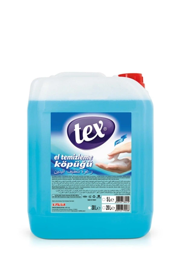 Tex Köpük El Sabunu (5 kg Ekonomik Bidon) ürün görseli 1