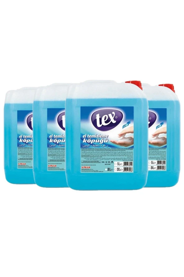 Tex Köpük El Sabunu 5 Kg - 4 Lü Paket ürün görseli 1