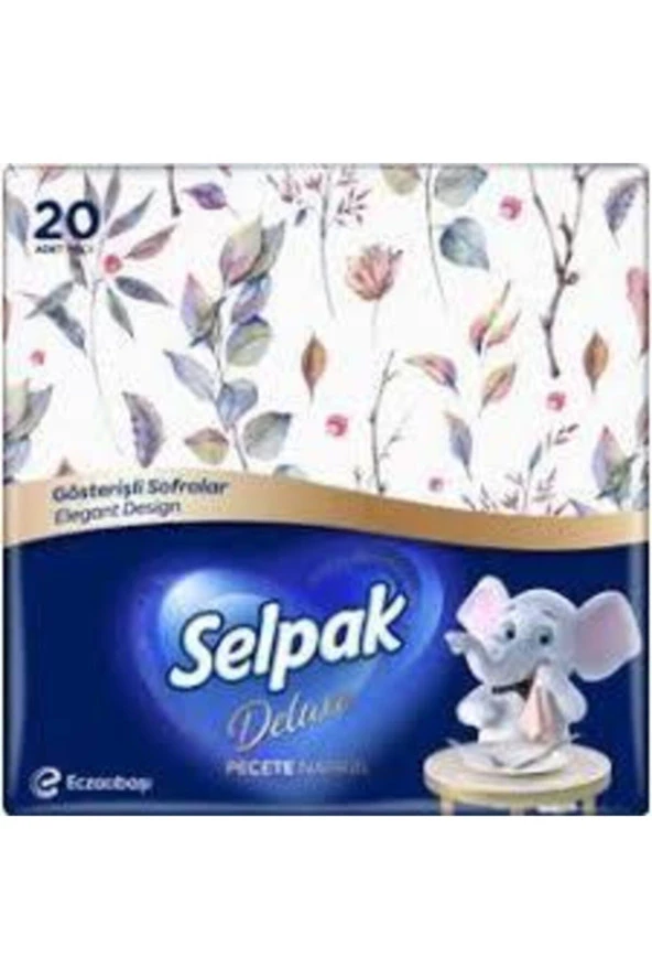 Selpak Professional Selpak Collection Deluxe Peçete 20 li Karma ürün görseli 1
