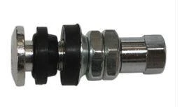 LASTİK SİBOBU DÜZ NİKEL VİDALI-PASOLU BOY: 38mm ürün görseli 1