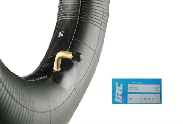 IRC 16x3.00 İÇ LASTİK EĞRİ SİBOP (E-BİKE) - Resim 2