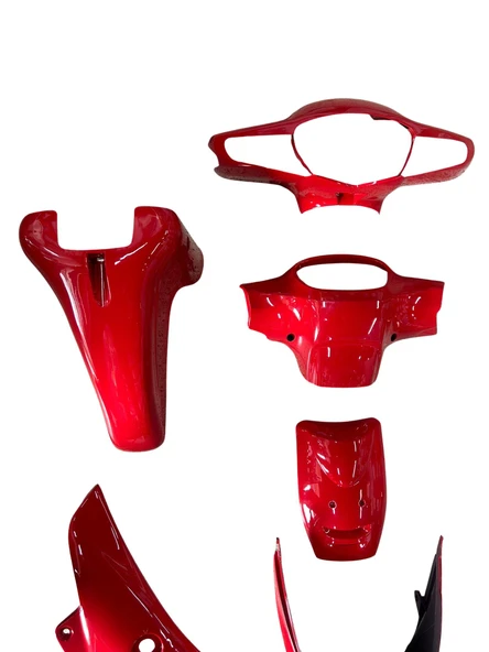 MODENAS KRISS 2 KAPORTA SETİ KIRMIZI 2004-2005 - Resim 2