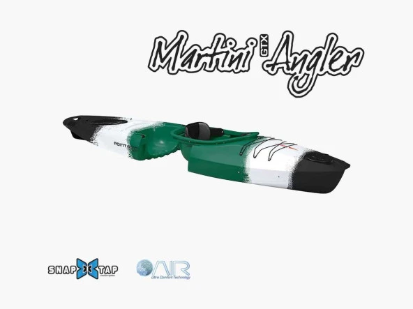 Point65 Martini GTX Angler Solo Kano-YEŞİL ürün görseli 1
