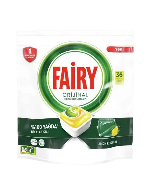 Fairy Bulaşık Makinesi Kapsülü 36lı ürün görseli 1
