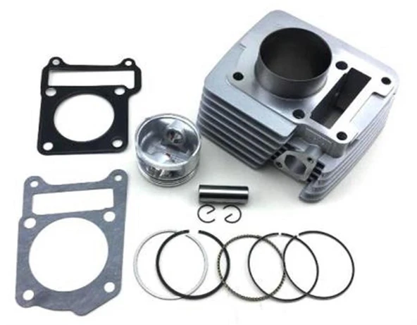 YAMAHA YBR 2004-2014-ESD SİLİNDİR PİSTON SEKMAN KOMPLE - Resim 2