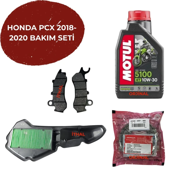 HONDA PCX 2018-2020 ARASI BAKIM SETI ürün görseli 1
