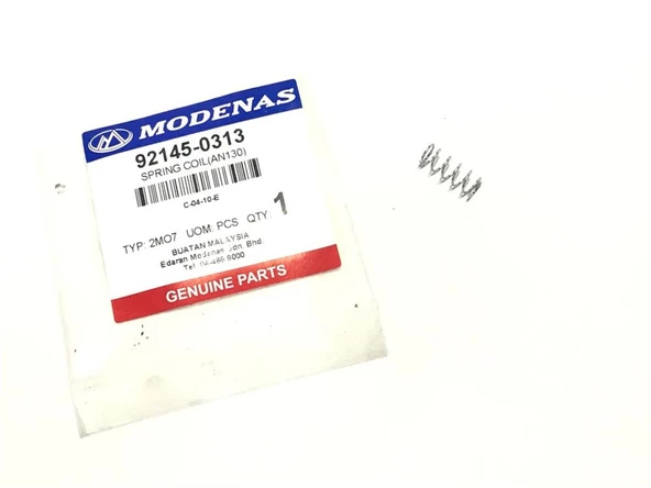 MODENAS GT135 JİKLE YAYI 30 NOLU PARÇA ORJİNAL ürün görseli 1