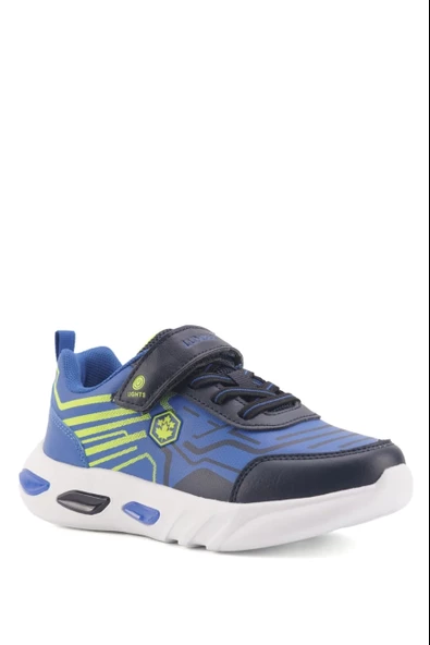 LUMBERJACK MICRA MAVİ NEON YEŞİL ÇOCUK SNEAKER ürün görseli 1