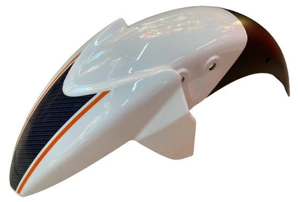 TVS RTR150 2013-2016 ÖN ÇAMURLUK BEYAZ ORJİNAL ürün görseli 1