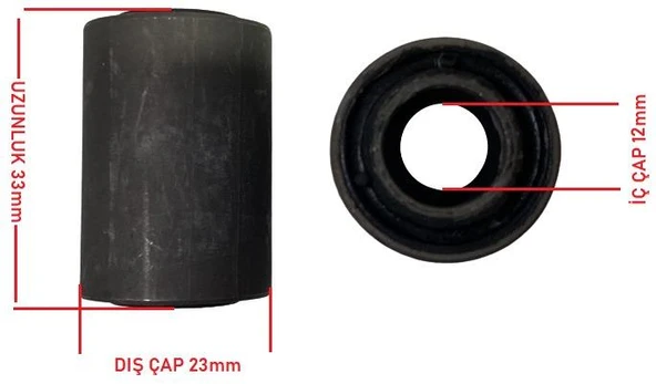 MOTORAN TORRO KENBO ARKA SALINCAK BEŞİK TAKOZU TK 12-23-33mm ürün görseli 1