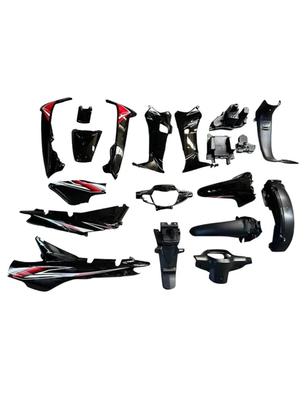 ARORA KASIRGA AR50-50 KAPORTA SETİ SİYAH - Resim 2