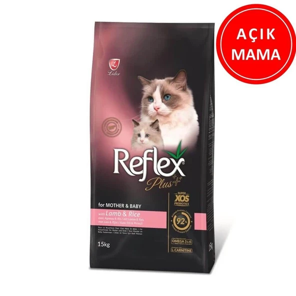 Reflex Plus Mother & Baby Kuzulu Yavru Kedi Maması 1 Kg AÇIK ürün görseli 1