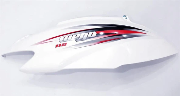 TVS WEGO110 REFRESH SAĞ SELE ALTI YENİ MODEL BEYAZ - Resim 2