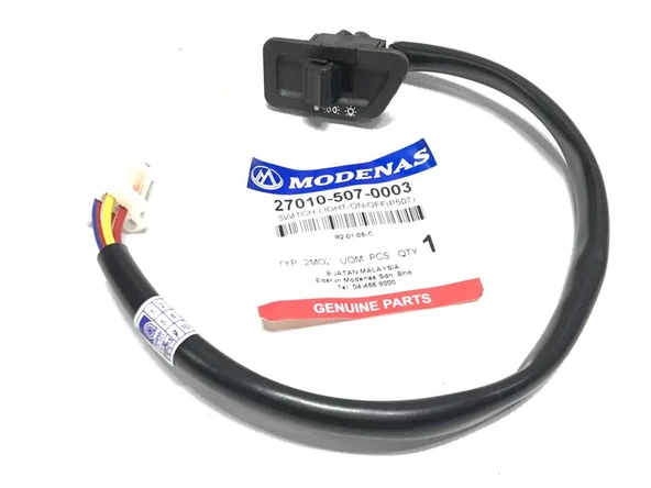 MODENAS GT135 FAR AÇMA KAPAMA DÜĞMESİ ORJİNAL ürün görseli 1