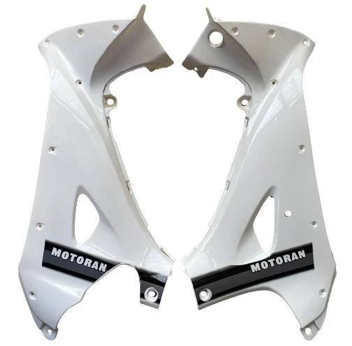 MOTORAN TORRO (NORTON 100) SAĞ SOL İÇ DİZLİK TAKIM BEYAZ ürün görseli 1