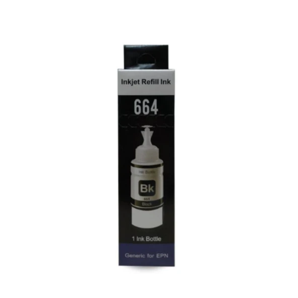 EPSON Uyumlu T6641 Siyah Mürekkep 70ml./Sişe ürün görseli 1