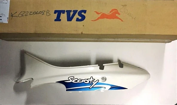 TVS PEP SOL YAN PANEL METALİK MAVİ YENİ MODEL ORJİNAL - Resim 2