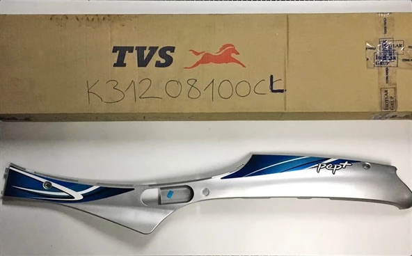 TVS PEP SOL ALT YAN PANEL METALİK MAVİ YENİ MODEL ORJİNAL ürün görseli 1