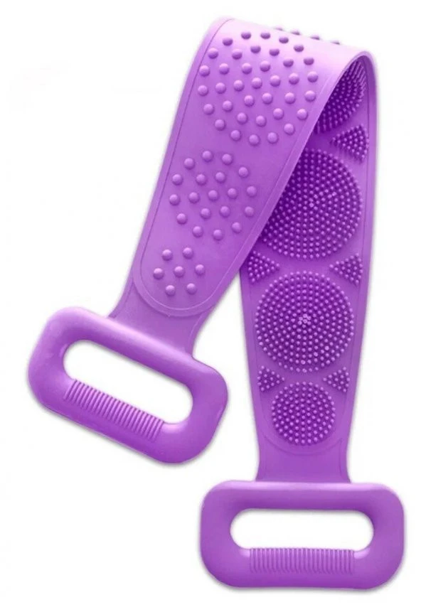 70 cm Çift Taraflı Sırt Kesesi -Silikon Duş Kesesi - Peeling Banyo Kesesi ürün görseli 1