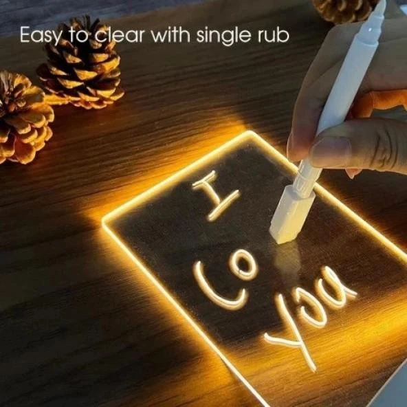 Led Çizim Tableti Gece Lambası ürün görseli 1