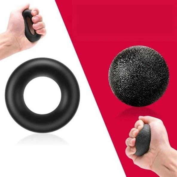 5 Parça El, Kol ve Parmak Egzersiz Spor Aletleri Seti Fitness Takımı (43) ürün görseli 1