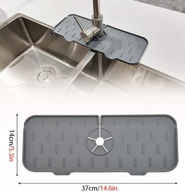 Mutfak Banyo Lavabo Kenarı Silikon Matı - Resim 4