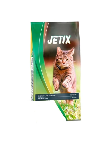 Jetix Tavuklu Yetişkin Kedi Maması 1 KG Açık Mama ürün görseli 1