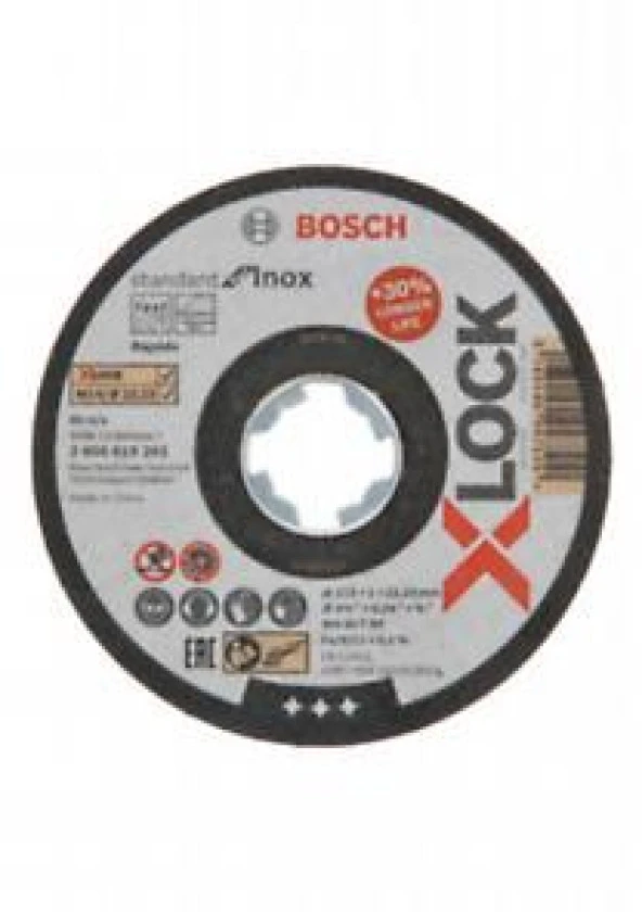 Bosch X-Lock 115*6mm Metal Taşlama Diski SFMetal ürün görseli 1